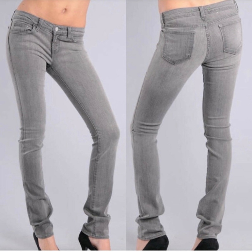 J BRAND Grey Skinny Fit Pencil Style 912 Denim Jeans  29